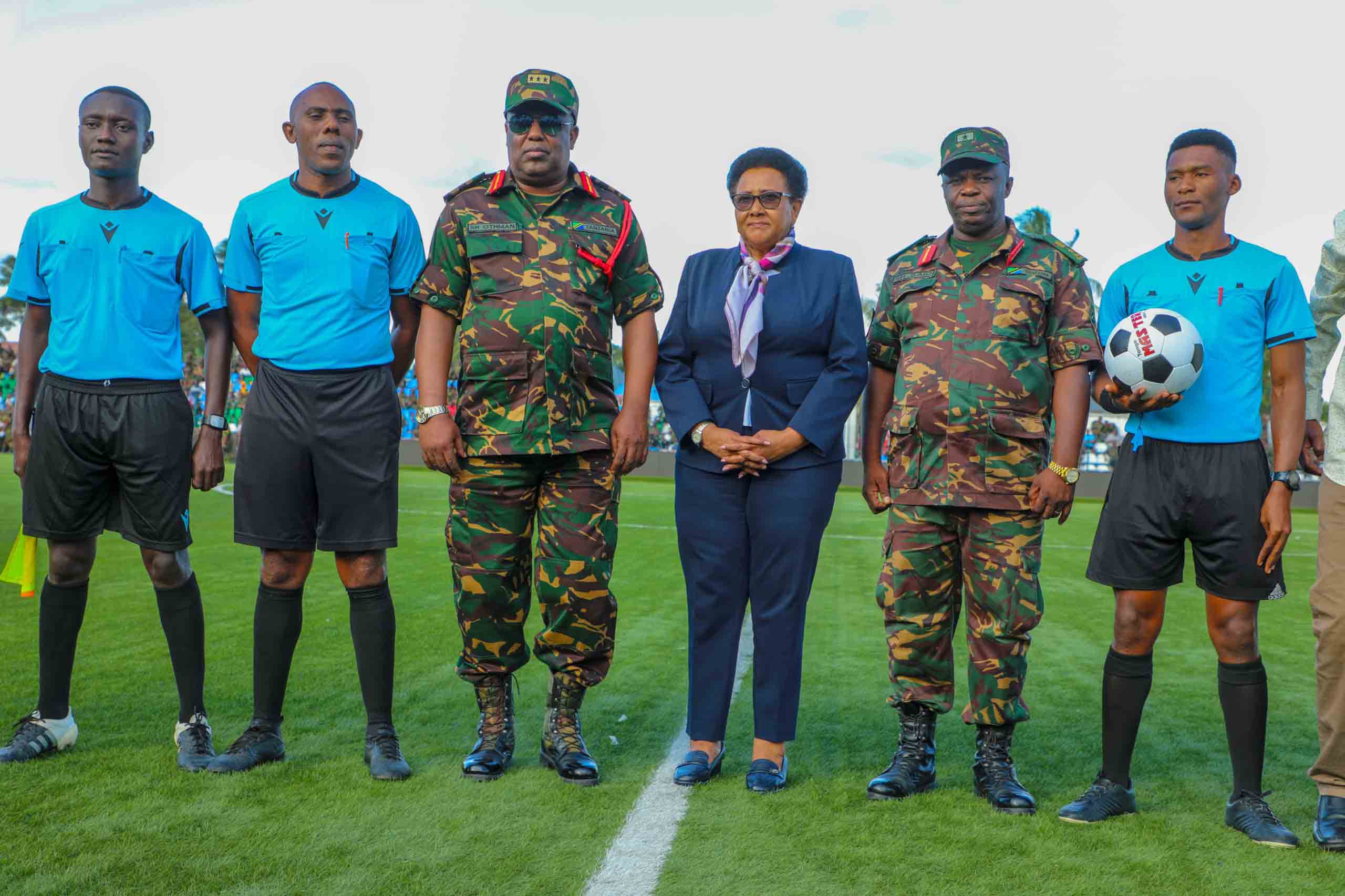 Waziri wa Ulinzi na Jeshi la Kujenga Taifa afungua mashindano ya CDF CUP.